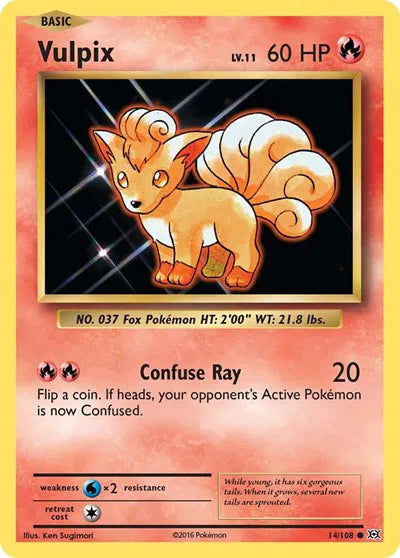 Vulpix [Common] 14/108 - Evolutions