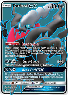 Darkrai GX [Full Art] 139/147 - Burning Shadows