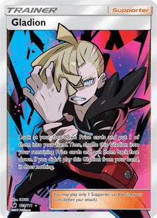 Gladion [Full Art Ultra Rare] #109/111 - Crimson Invasion