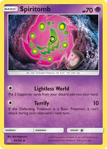 Spiritomb [Reverse Holo] 53/156 - Ultra Prism