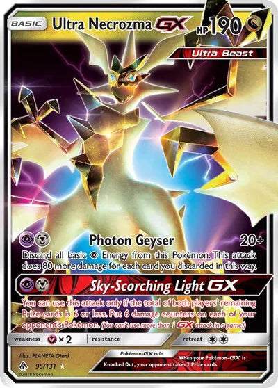 Ultra Necrozma GX [Ultra Rare] #95/131 - Forbidden Light