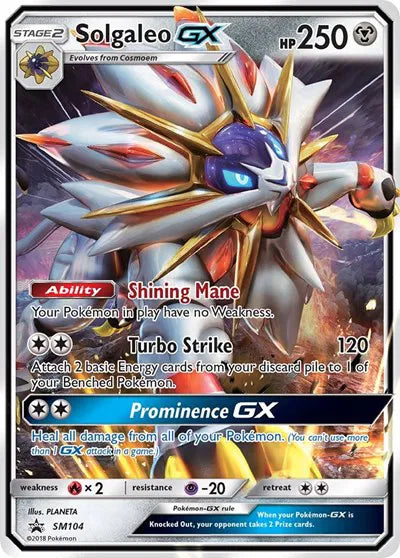 Solgaleo GX [Promo] SM104 - Sun & Moon Promo