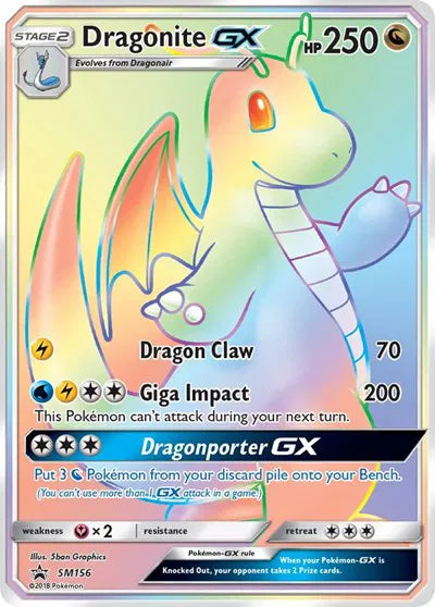 Dragonite GX [Promo] SM156 -Sun & Moon Promo