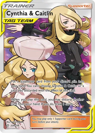 Cynthia & Caitlin [Full Art]  #228/236 - Cosmic Eclipse