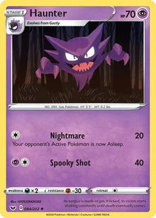 Haunter [Uncommon] 084/202 - Sword & Shield Base Set