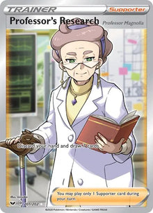 Professor's Research Magnolia [Ultra Rare] 201/202 - Sword & Shield Base Set