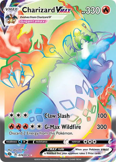 Charizard VMAX [Secret Rare] 74/73 - Champion's Path