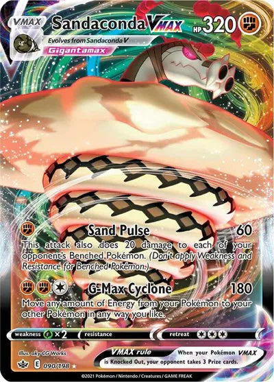 Sandaconda VMAX [Ultra Rare] 090/198 - Chilling Reign