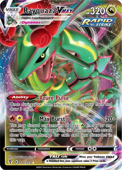 Rayquaza VMAX [Ultra Rare] 111/203 - Evolving Skies