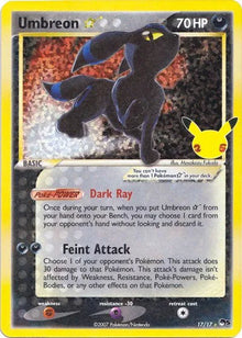 Umbreon #17/17 - Celebrations