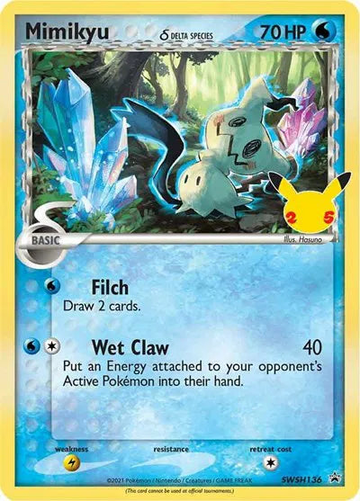 Mimikyu [PSA 5 Slab] SWSH136 -  Sword & Shield Promo