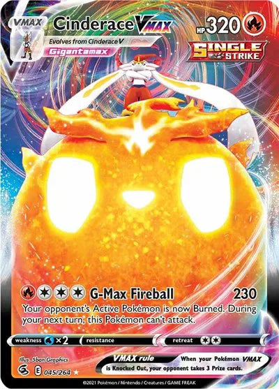 Cinderace VMAX [Ultra Rare] 045/264 - Fusion Strike