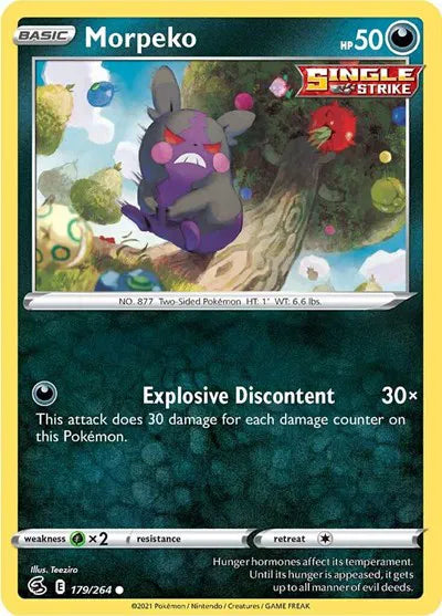Morpeko [Common] #179/264 - Fusion Strike