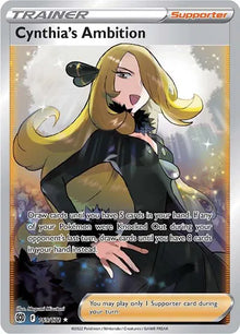 Cynthia's Ambition [Full Art] #169/172 - Brilliant Stars