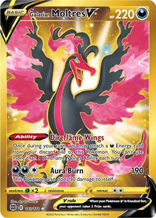 Galarian Moltres V [Secret] #183/172 - Brilliant Stars
