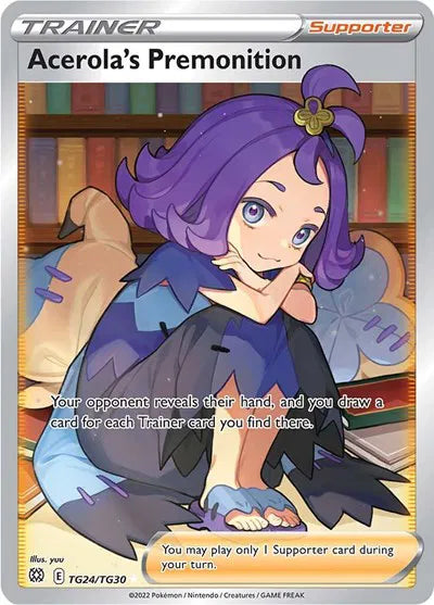 Acerola's Premonition [Ultra Rare] TG24/TG30 - Brilliant Stars Trainer Gallery