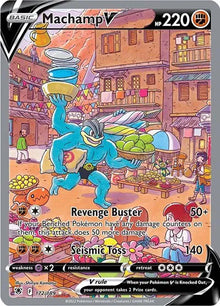 Machamp V [Alternate Full Art] 172/189 - Astral Radiance