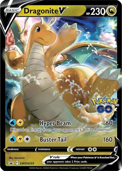Dragonite V [PSA 6 Slab] SWSH235 - Sword & Shield Promo