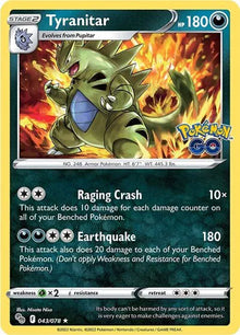 Tyranitar [Holo] #043/078 - Pokemon Go