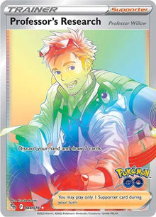 Professor's Research [Secret Rare] 084/078 - Pokemon Go