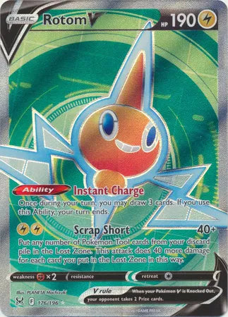 Rotom V [Full Art] 176/196 - Lost Origin