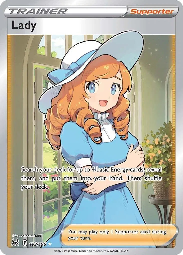 Lady [Full Art] 193/196 - Lost Origin