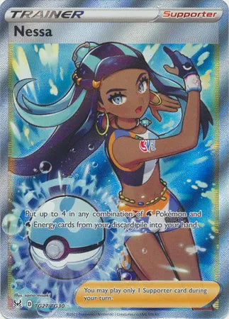 Nessa [Ultra Rare] TG27/TG30 -  Lost Origin Trainer Gallery