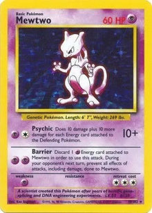 Mewtwo [Holo Rare] 10/102 - Base Set