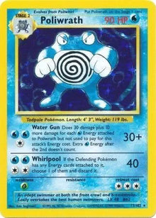 Poliwrath [Holo Rare] 13/102 - Pokemon Base Set