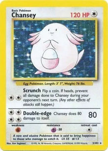 Chansey [Holo Rare] 3/102 -  Base Set (Unlimited)