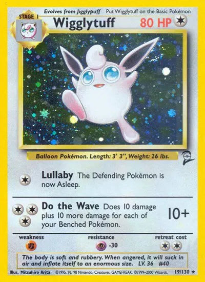Wigglytuff [Holo Rare] #19/130 - Base Set 2