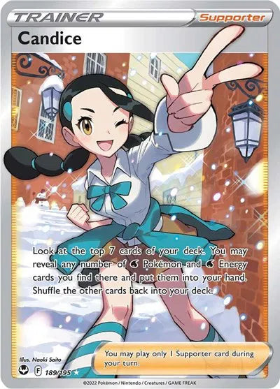 Candice [Full Art] 189/195 - Silver Tempest