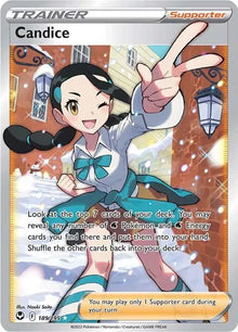 Candice [Full Art] 189/195 - Silver Tempest