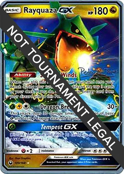 Rayquaza GX (Pedro Eugenio Torres) [Ultra Rare] 109/168 - World Championship Decks