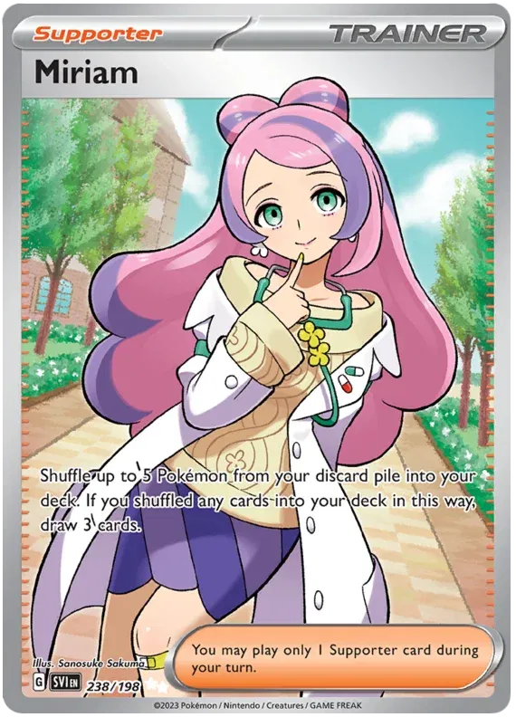 Miriam [Ultra Rare] SVI #238/198 - Scarlet & Violet Base Set