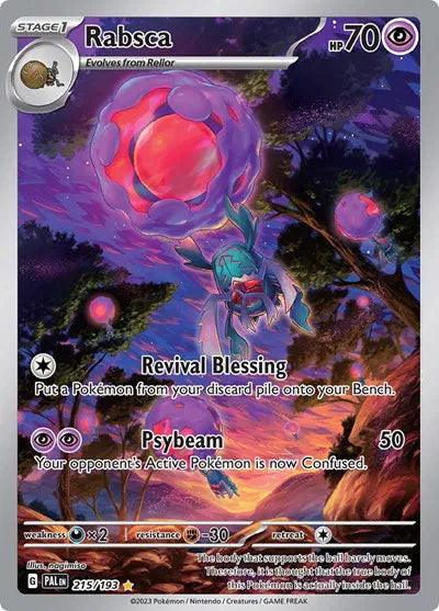 Rabsca [Illustration Rare] PAL #215/193 - Paldea Evolved