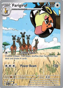 Farigiraf [Illustration Rare] #228/193 - Paldea Evolved