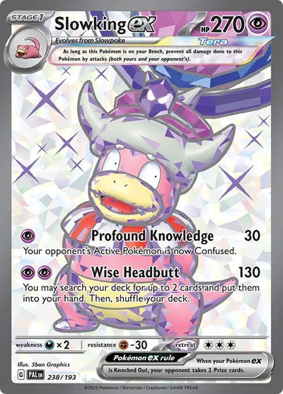 Slowking ex [Ultra Rare] PAL 238/193 -  Paldea Evolved