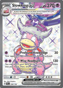 Slowking ex [Ultra Rare] PAL 238/193 -  Paldea Evolved