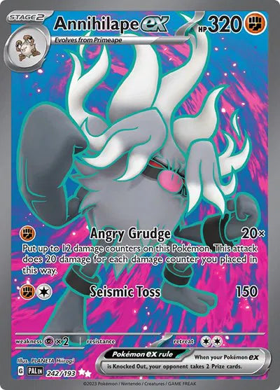 Annihilape ex [Ultra Rare] #242/193 -  Paldea Evolved