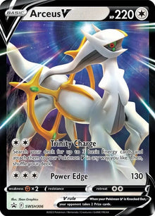 Arceus V [Promo] SWSH306 - Sword & Shield Promo