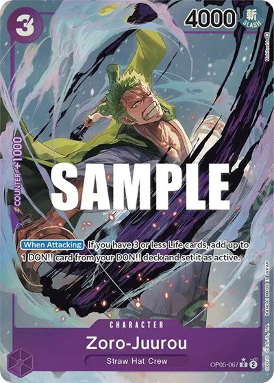 Zoro-Juurou [Alternate Art] OP05-067 - R