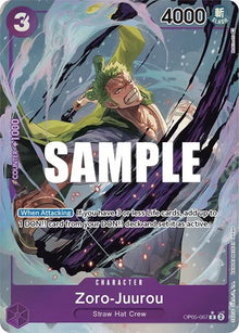 Zoro-Juurou [Alternate Art] OP05-067 - R