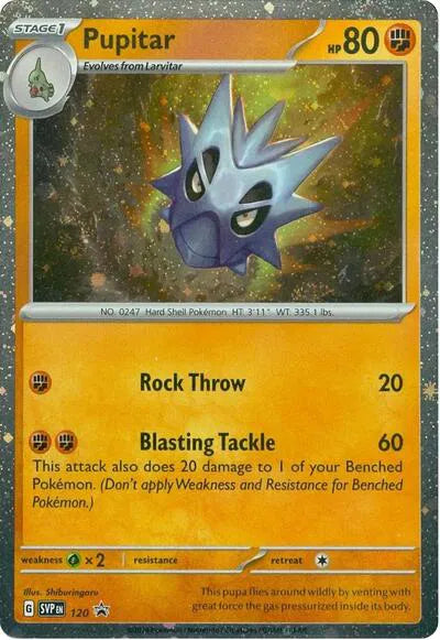 Pupitar [Promo] SVP 120 - Scarlet & Violet Promo