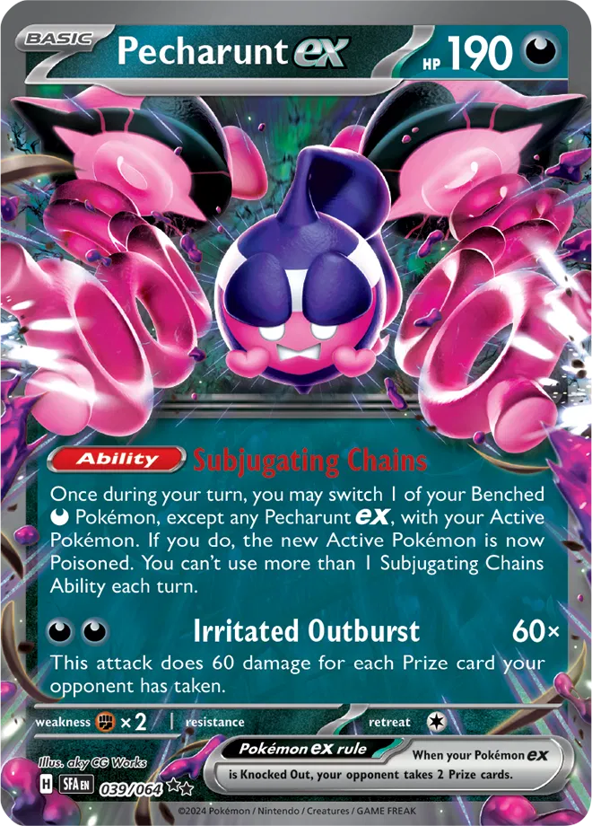 Pecharunt ex [Double Rare] SFA 039/064 - Shrouded Fable