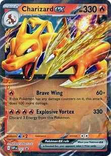 Charizard ex Scarlet & Violet [PSA 8 Slab] 161 -  Promo