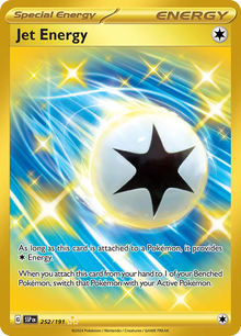 Jet Energy [Hyper Rare] SSP #252/191 - Surging Sparks