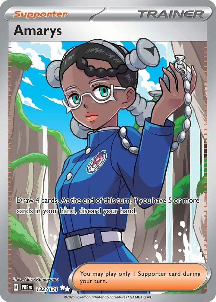 Amarys [Ultra Rare] PRE 132/131 - Prismatic Evolutions