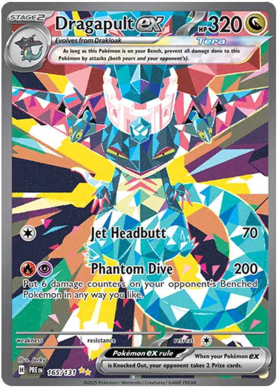 Dragapult ex [Special Illustration Rare] PRE #165/131 - Prismatic Evolutions