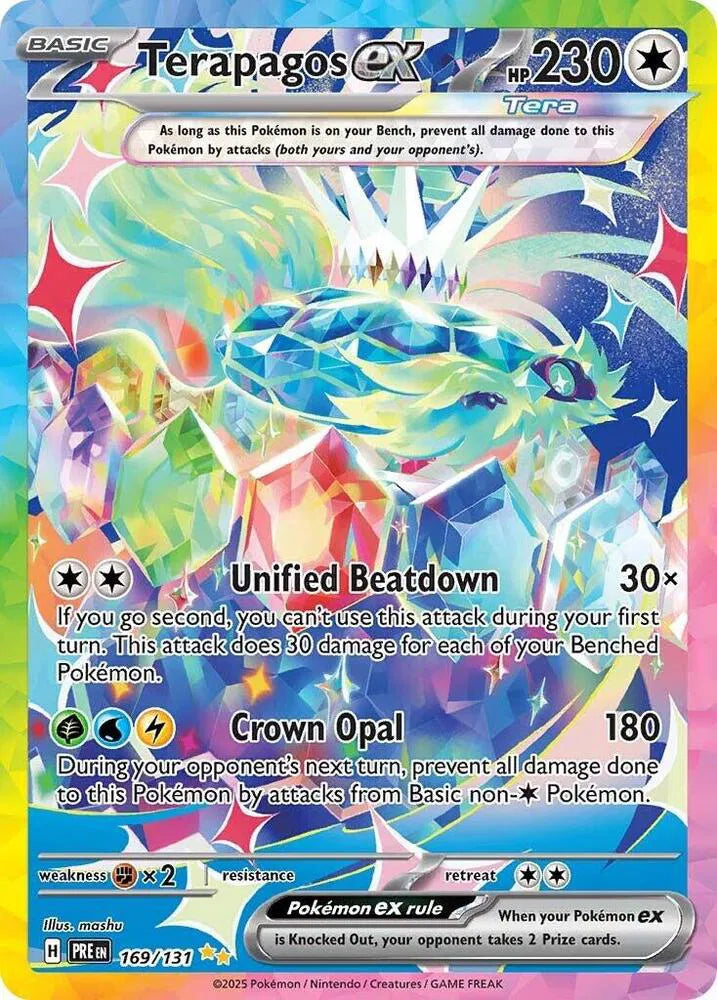 Terapagos ex [Special Illustration Rare] PRE 169/131 -  Prismatic Evolutions